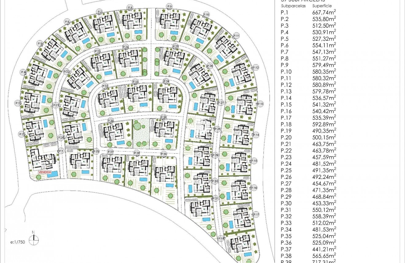 Obra nueva - Villa -
Fuente Álamo - Hacienda del Alamo
