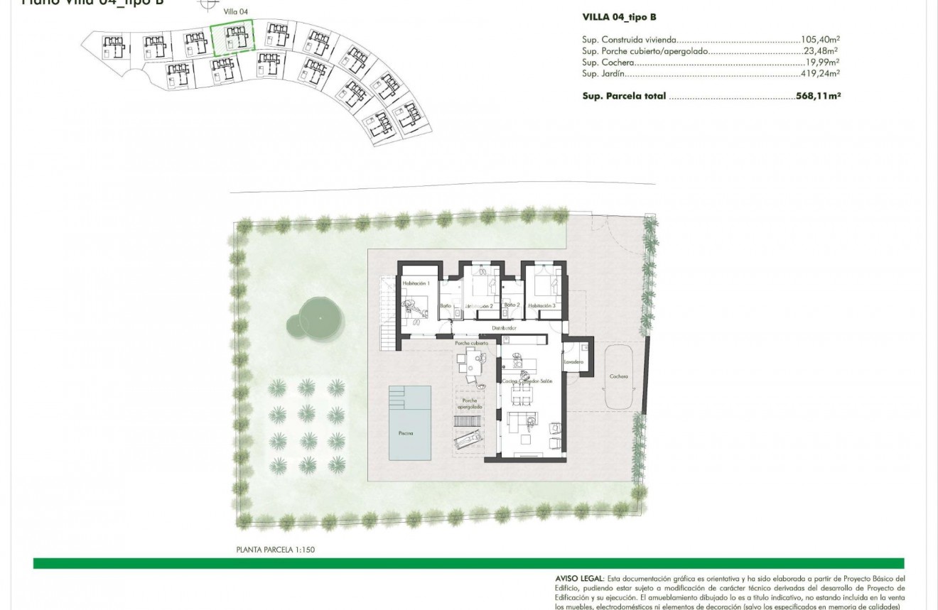 Obra nueva - Villa -
Fuente Álamo - Hacienda del Alamo