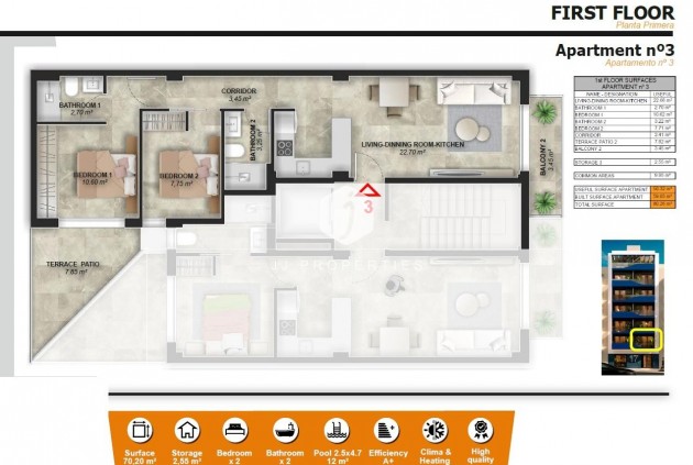 Neue Gebäude - Wohnung -
Torrevieja - Playa del Acequión