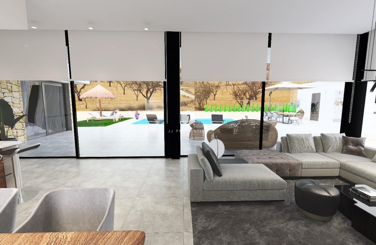 Obra nueva - Villa -
Aspe - Poligono 19