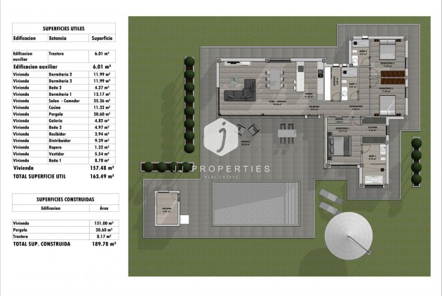 Obra nueva - Villa -
Aspe - Poligono 19