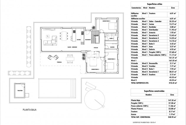 Obra nueva - Villa -
Aspe - Poligono 19