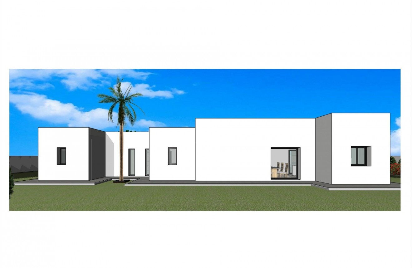 Obra nueva - Villa -
Aspe - Poligono 19
