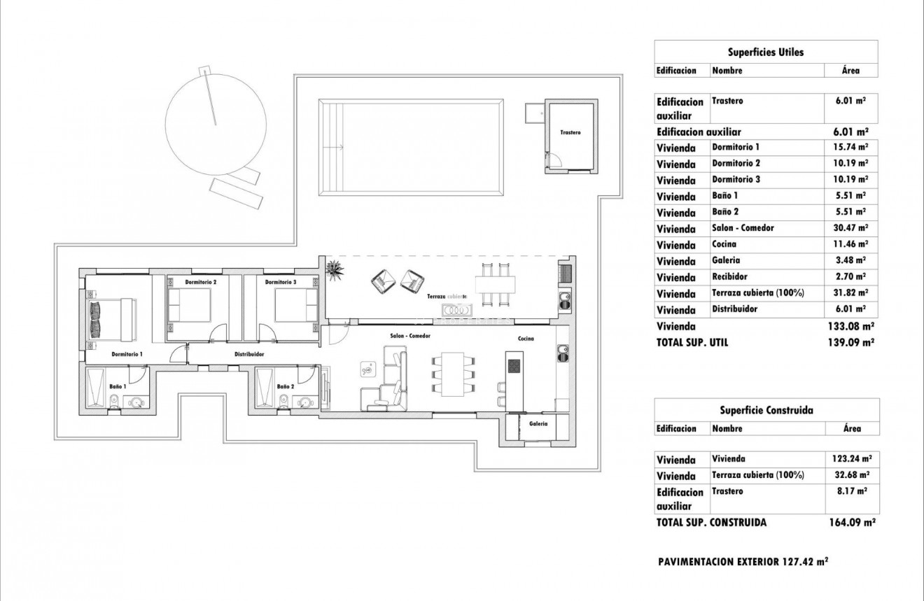 Obra nueva - Villa -
Aspe - Poligono 19