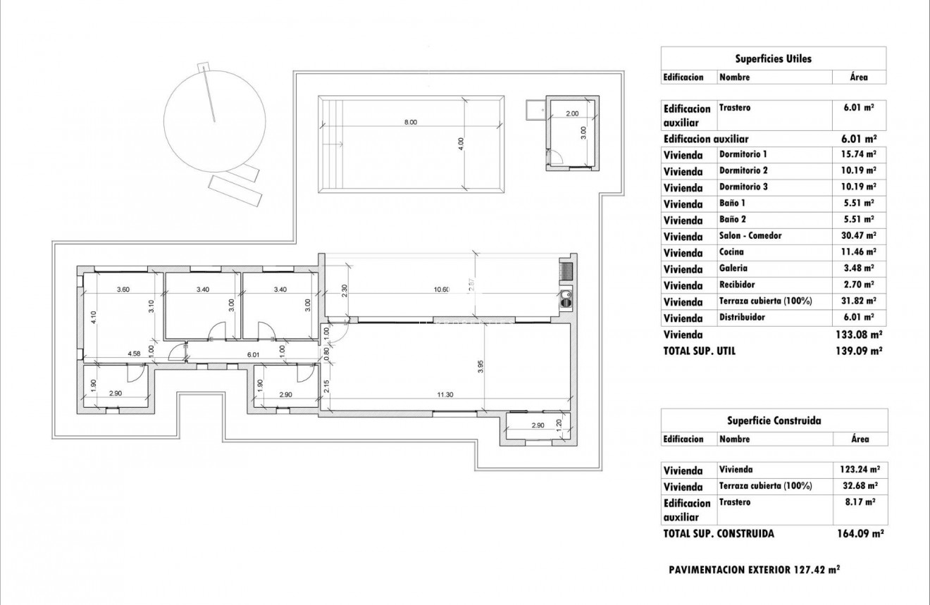 Obra nueva - Villa -
Aspe - Poligono 19