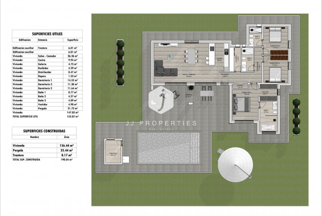 Obra nueva - Villa -
Aspe - Poligono 19