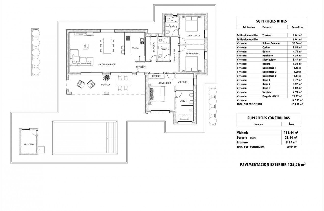Obra nueva - Villa -
Aspe - Poligono 19