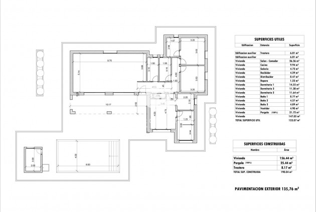 Obra nueva - Villa -
Aspe - Poligono 19