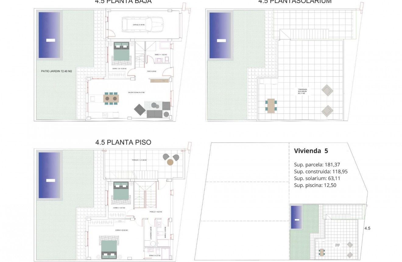 Obra nueva - Villa -
Los Belones - pueblo