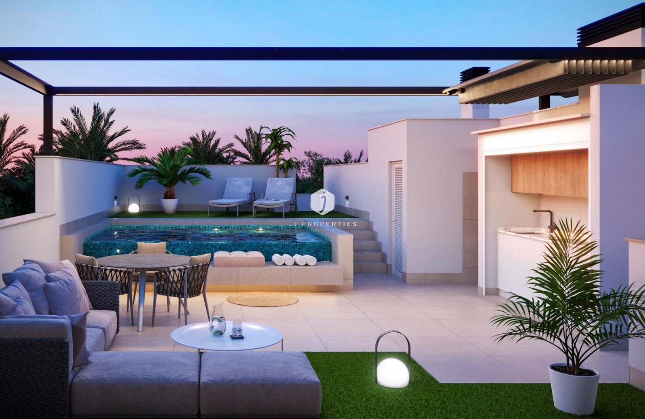 Obra nueva - Bungalow -
Pilar de la Horadada - parques de Andromeda