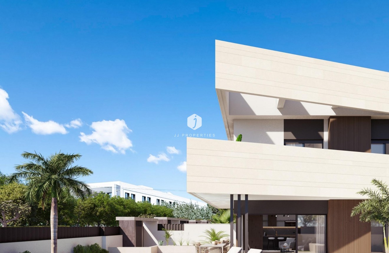 Obra nueva - Chalet -
Pilar de la Horadada - parques de Andromeda