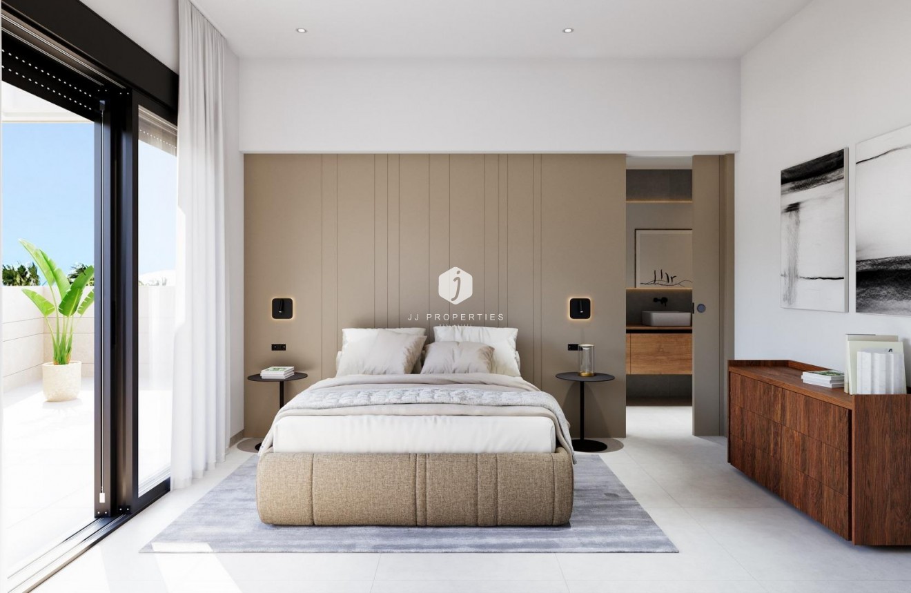 Obra nueva - Chalet -
Pilar de la Horadada - parques de Andromeda