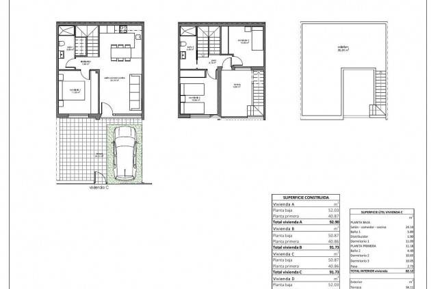 Obra nueva - Chalet -
Pilar de la Horadada - Barrio los Segundas