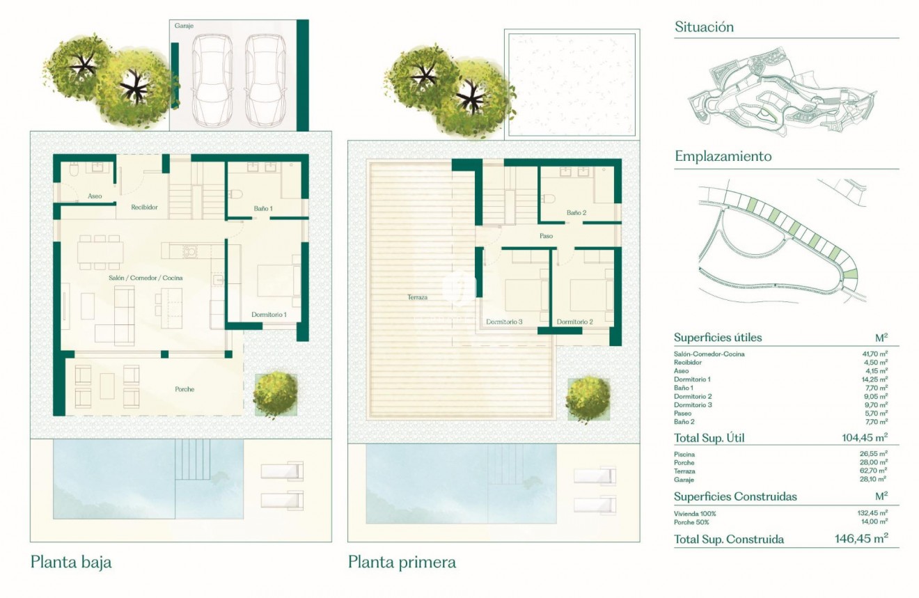 Obra nueva - Villa -
Fuente Álamo - Hacienda del Alamo