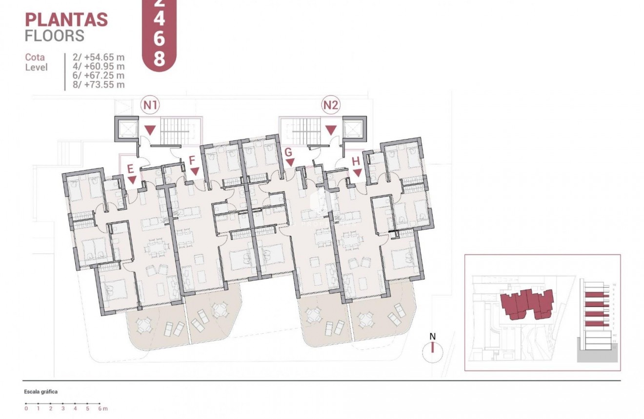 Obra nueva - Apartamento / piso -
Calpe - Manzanera