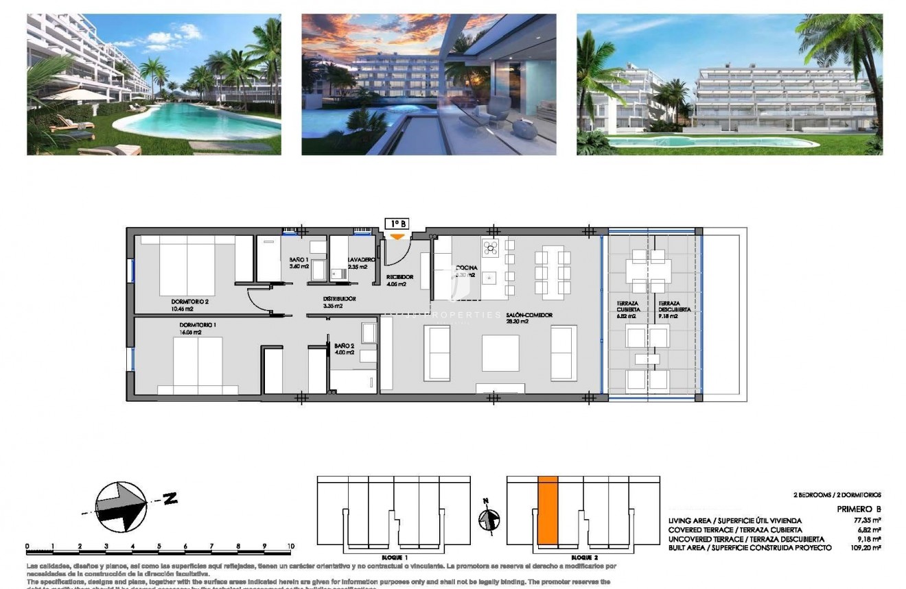 Obra nueva - Apartamento / piso -
Cartagena - Mar De Cristal