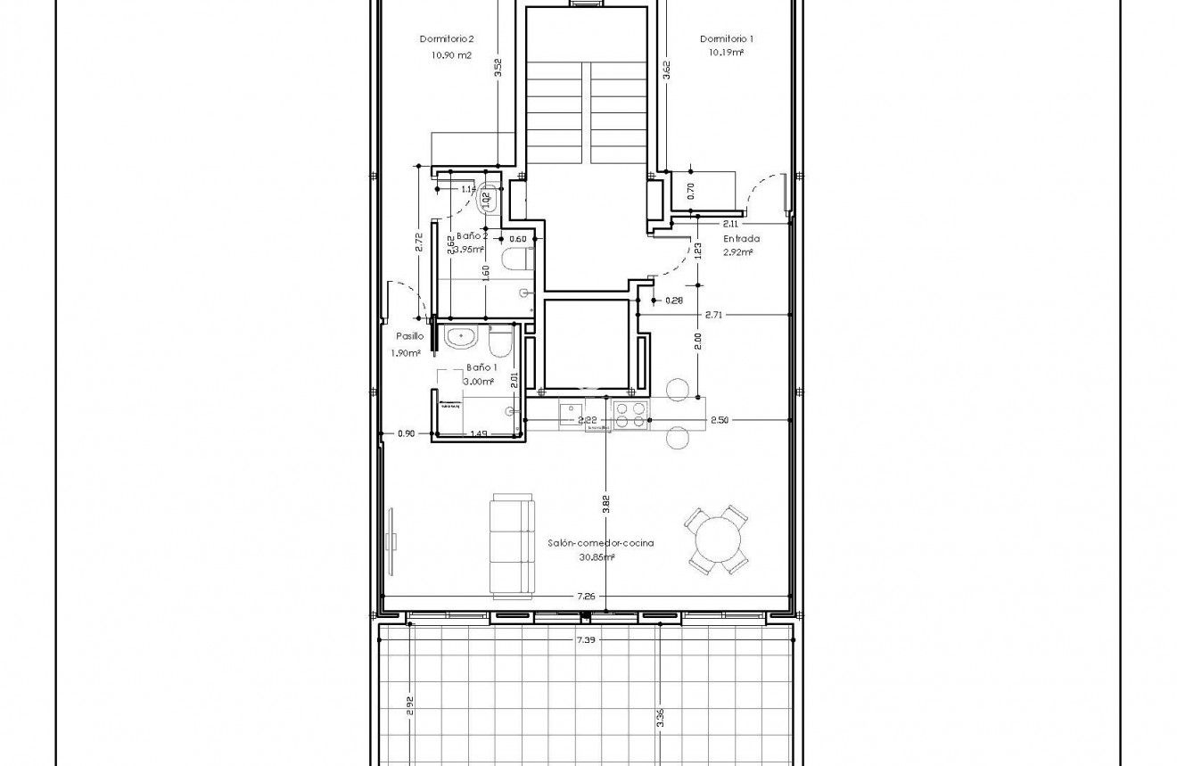 Obra nueva - Ático -
Alicante - Centro
