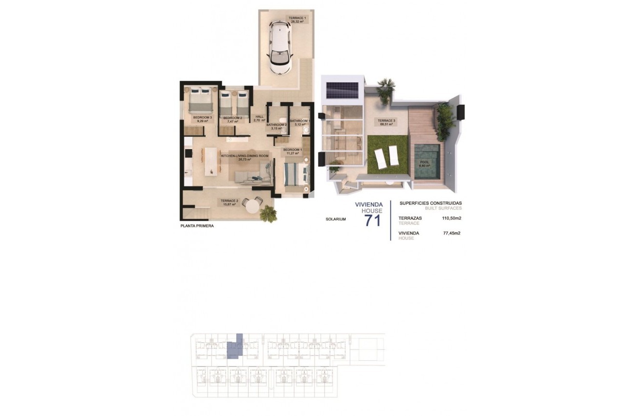 Obra nueva - Bungalow -
Pilar de la Horadada - La Torre De La Horadada