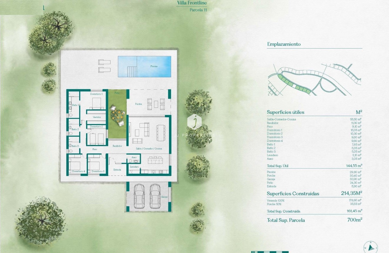 Obra nueva - Villa -
Fuente Álamo - Hacienda del Alamo