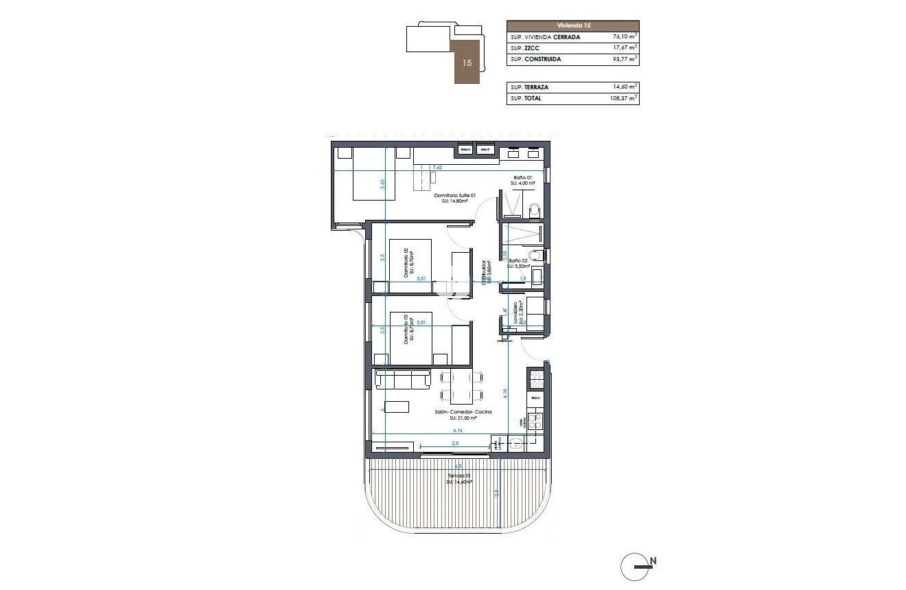 Obra nueva - Apartamento / piso -
Guardamar del Segura - Camino del Puerto