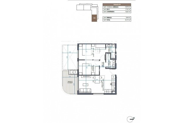 Obra nueva - Apartamento / piso -
Guardamar del Segura - Camino del Puerto