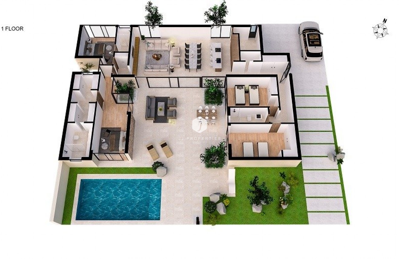 Obra nueva - Villa -
Banos y Mendigo - Altaona Golf