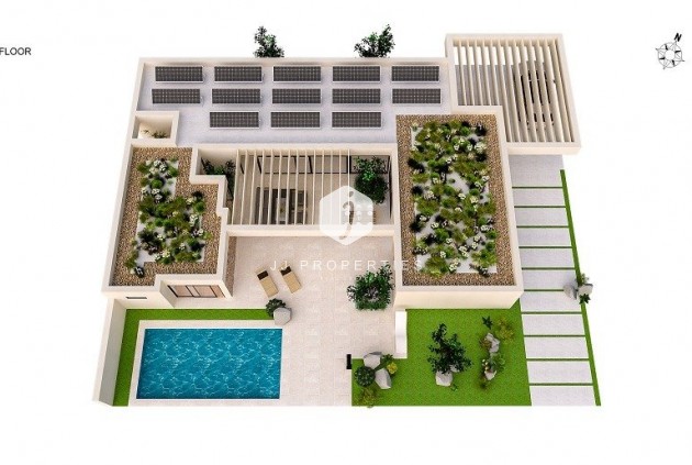 Obra nueva - Villa -
Banos y Mendigo - Altaona Golf