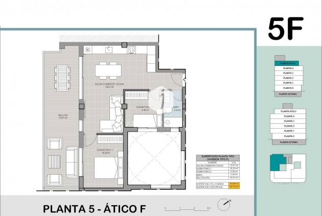 Obra nueva - Ático -
Torrevieja - El acequión