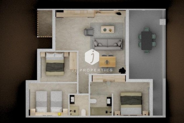 Obra nueva - Apartamento / piso -
Pilar de la Horadada - Playa de las Higuericas