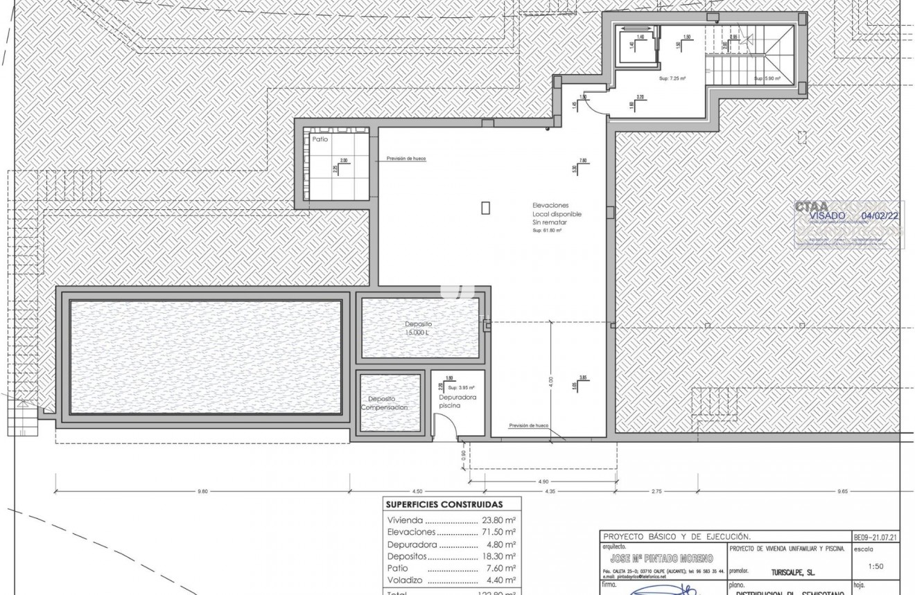 Obra nueva - Villa -
Benissa - Racó Del Galeno