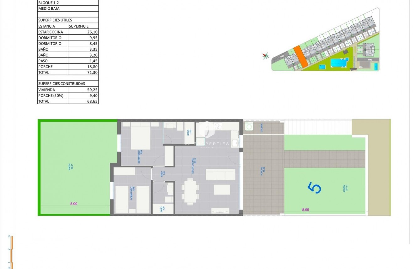 Obra nueva - Bungalow -
Pilar de la Horadada - pueblo