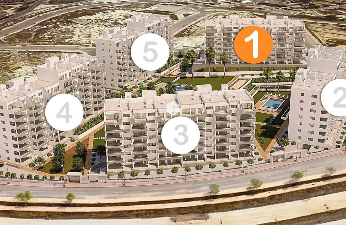 Nieuwbouw Woningen - Appartement / flat -
San Miguel de Salinas - Pueblo