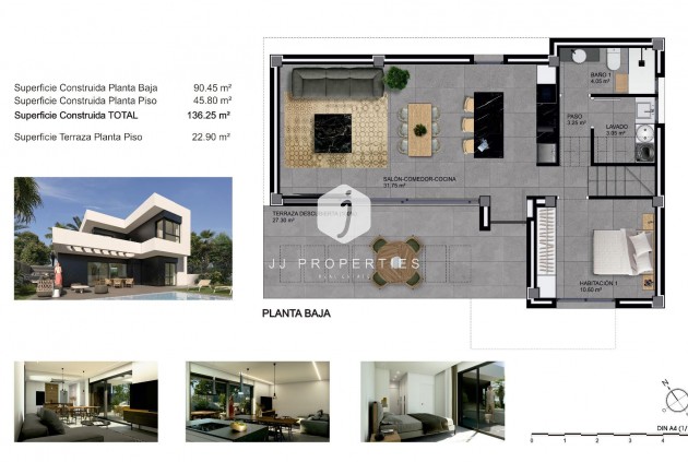 Obra nueva - Villa -
Rojales - Benimar