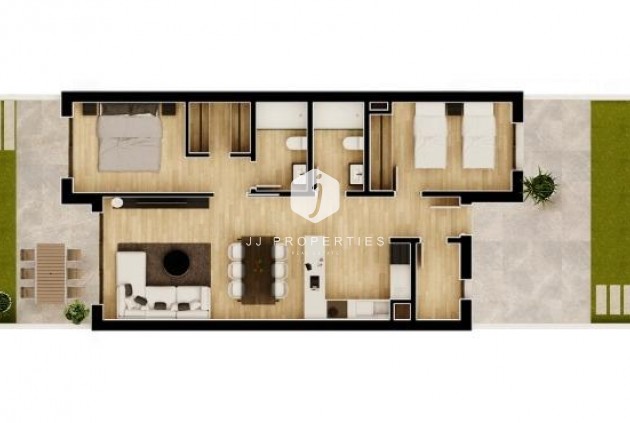 Nouvelle construction - Appartement -
Monforte del Cid - Alenda Golf