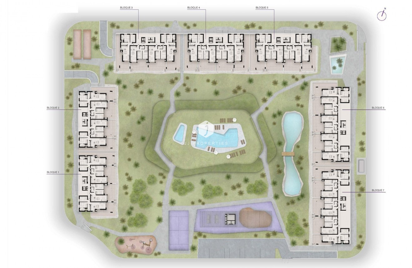 Neue Gebäude - Wohnung -
Torrevieja - La siesta