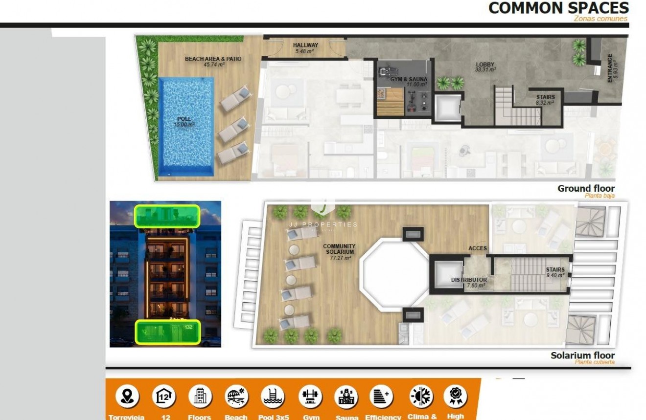 Nouvelle construction - Appartement -
Torrevieja - Playa de El Cura
