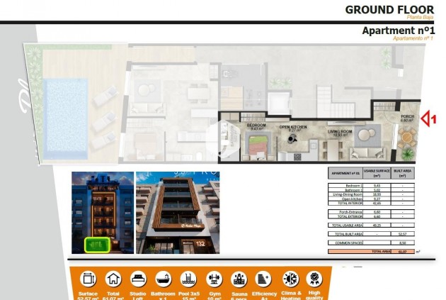Neue Gebäude - Wohnung -
Torrevieja - Playa de El Cura