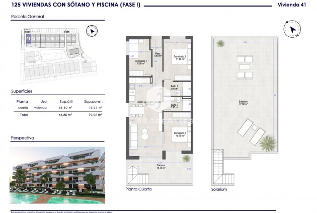 Nieuwbouw Woningen - Penthouse -
San Javier - Santiago De La Ribera