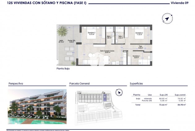 Obra nueva - Apartamento / piso -
San Javier - Santiago De La Ribera