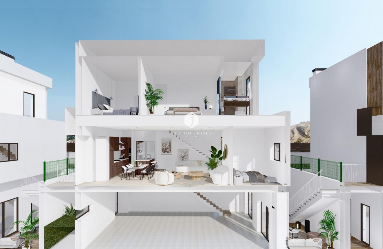 Obra nueva - Villa -
Finestrat - Golf Bahia