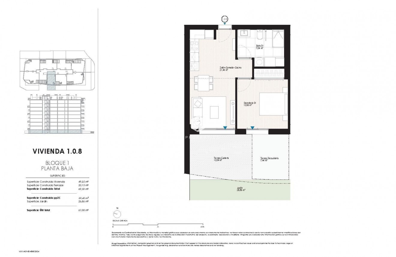 Obra nueva - Apartamento / piso -
Villajoyosa - Playa del Torres