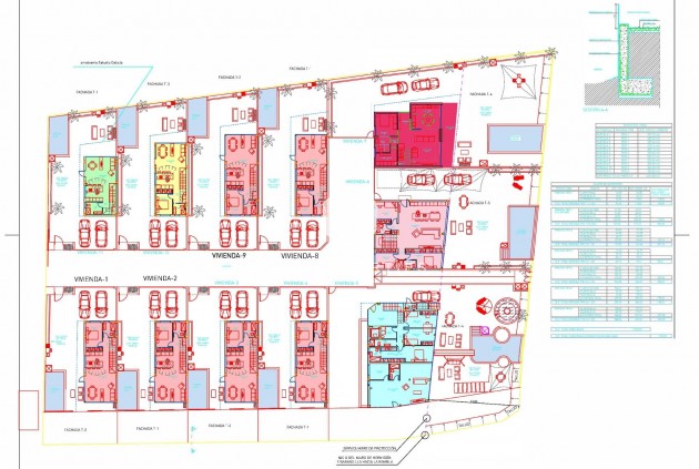 Obra nueva - Villa -
Puerto de Mazarron - El Alamillo