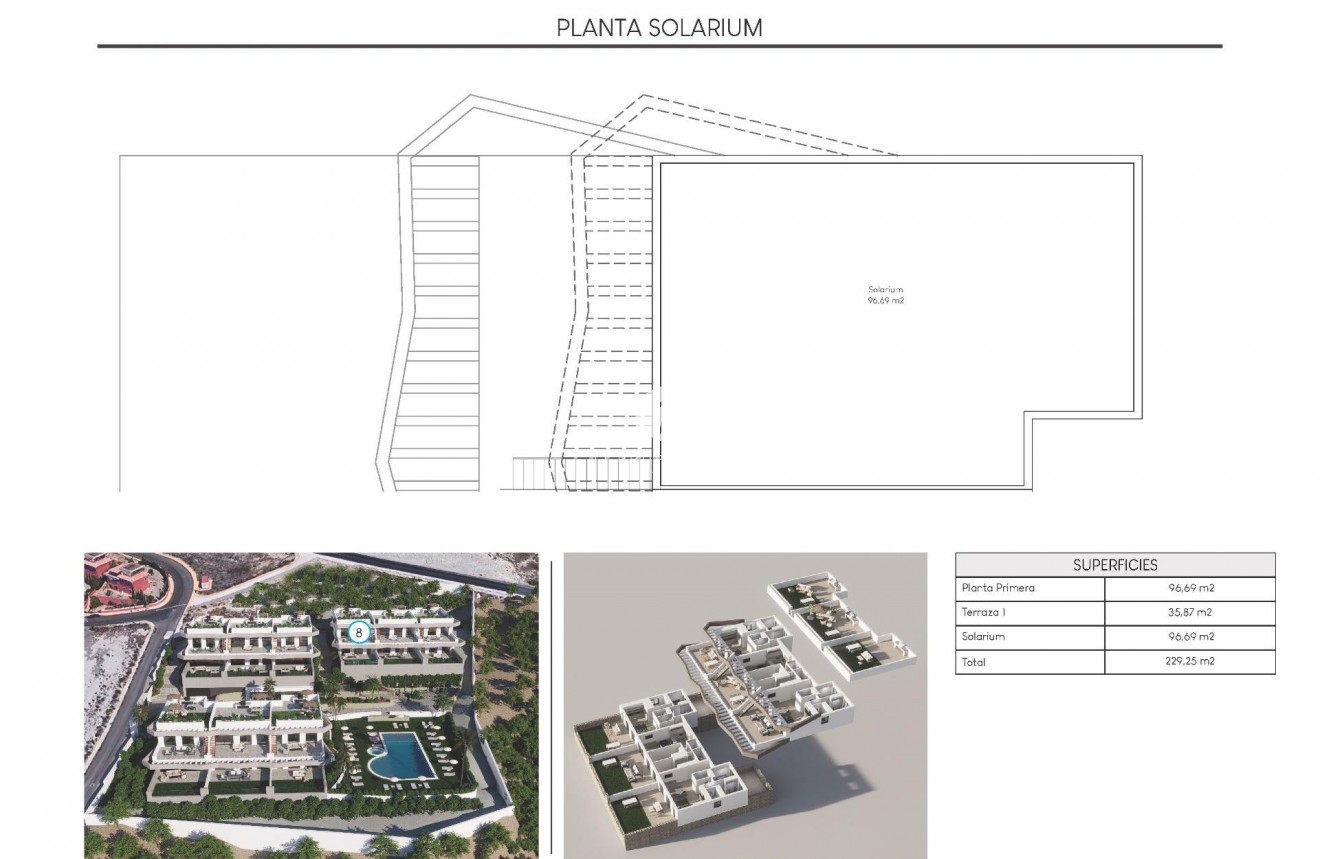 Obra nueva - Bungalow -
Finestrat - Balcón de finestrat