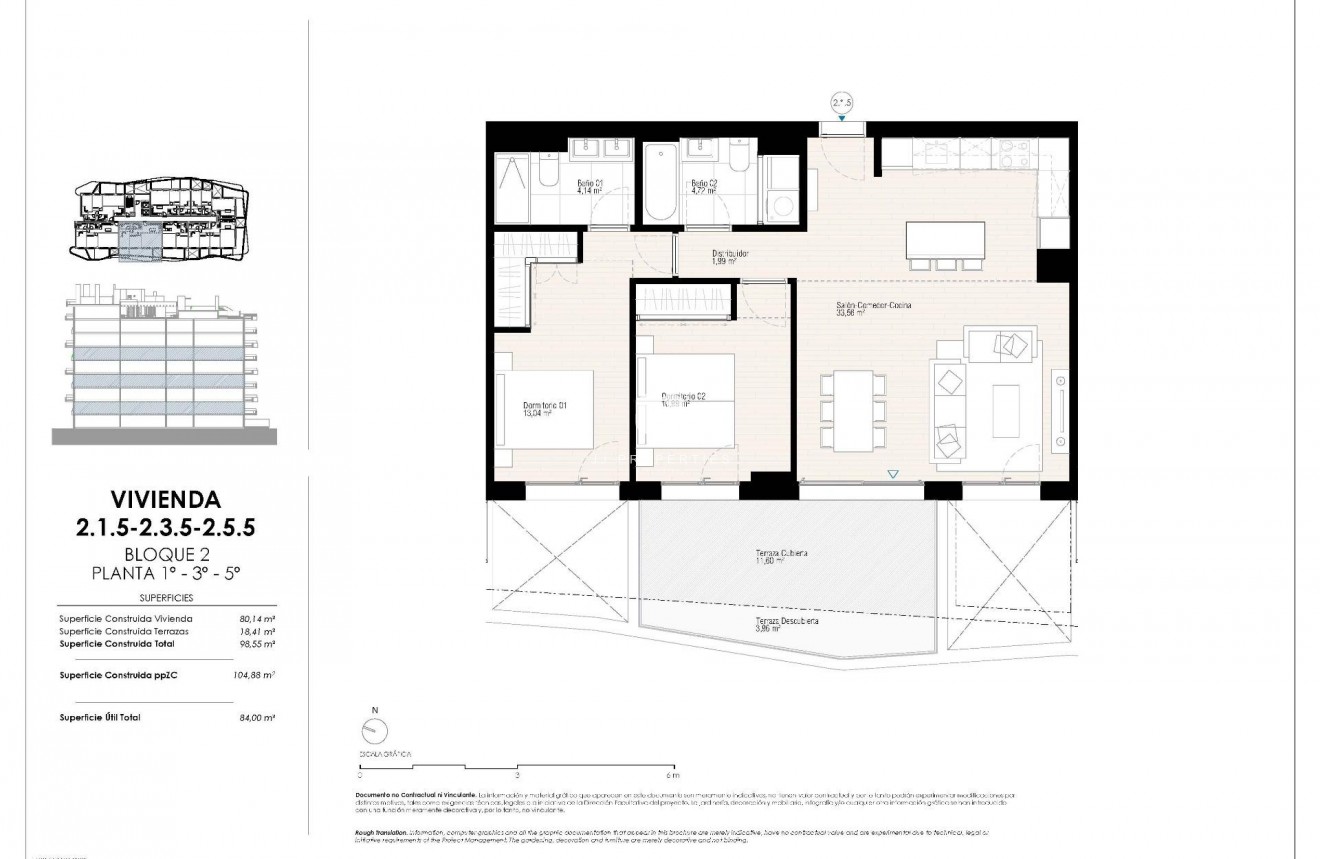 Obra nueva - Apartamento / piso -
Villajoyosa - Playa del Torres