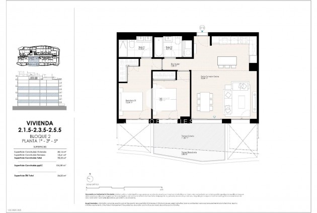 Obra nueva - Apartamento / piso -
Villajoyosa - Playa del Torres