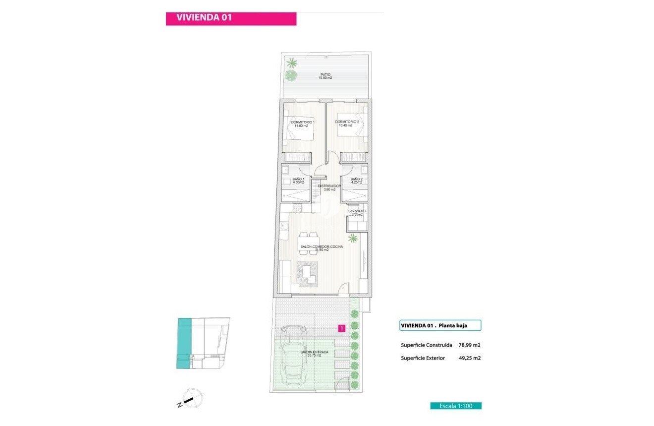 Obra nueva - Bungalow -
San Pedro del Pinatar - Lo Pagan