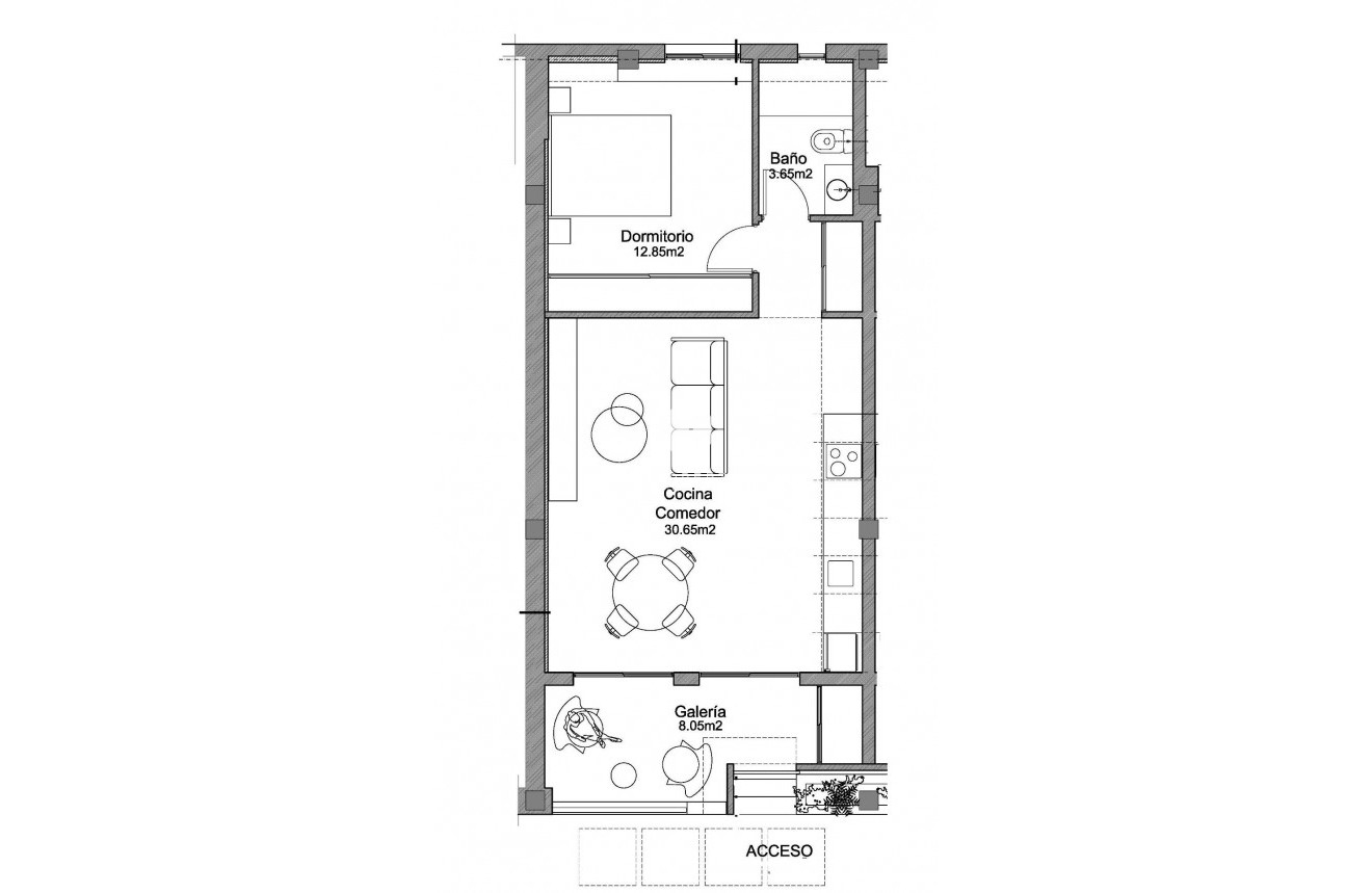 Obra nueva - Apartamento / piso -
Torrevieja - Playa Los Naufragos