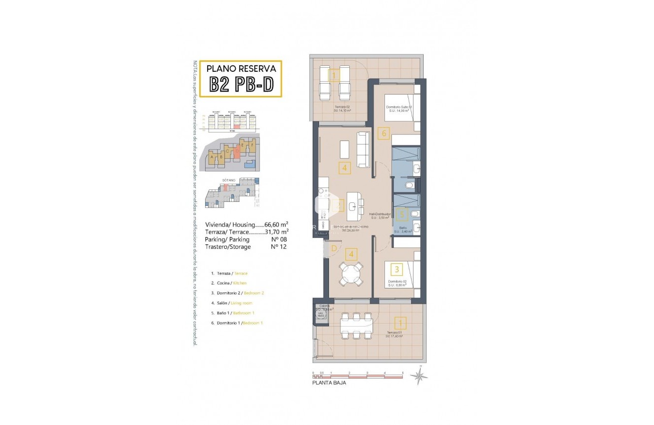 Nouvelle construction - Appartement -
Los Alcazares - Serena Golf