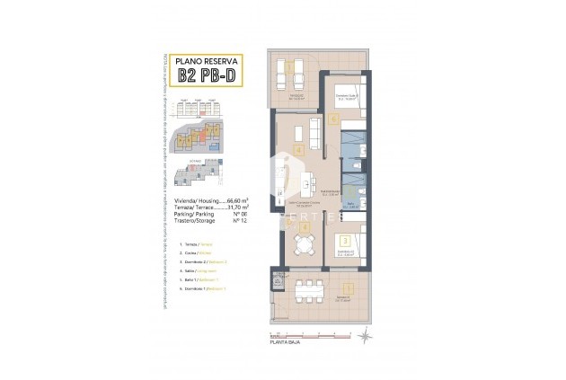 Nouvelle construction - Appartement -
Los Alcazares - Serena Golf