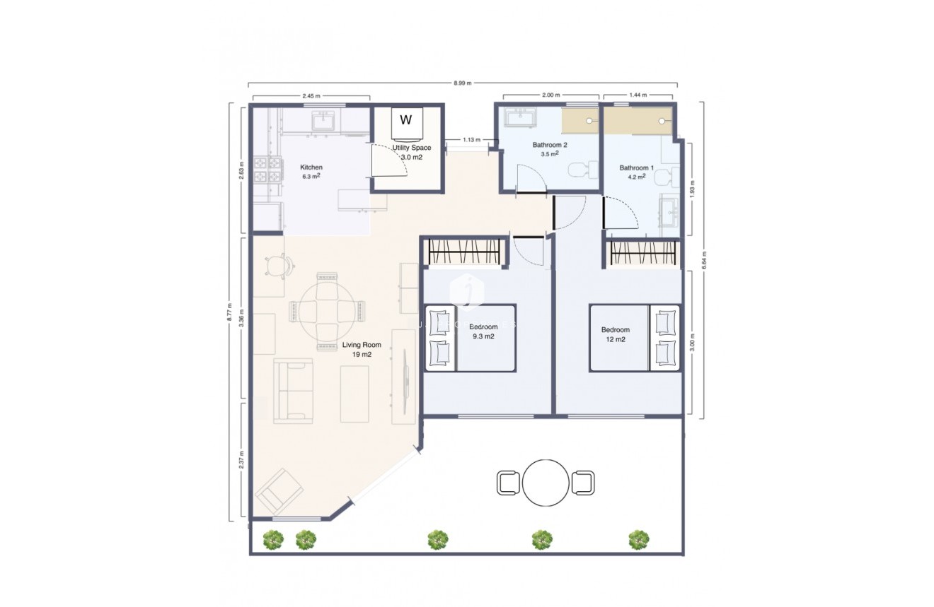 Segunda mano - Apartamento / piso -
Torrevieja - Costa Blanca